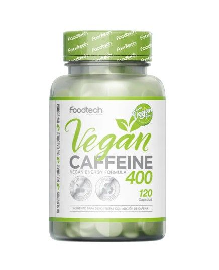 Vegan Caffeine 400  120 Caps ...
