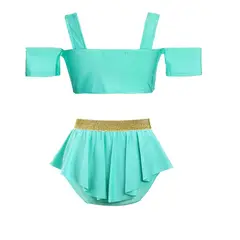 VARIOS - Traje De Baño Princesas Disney Para Niñas 2 Piezas Jazmin