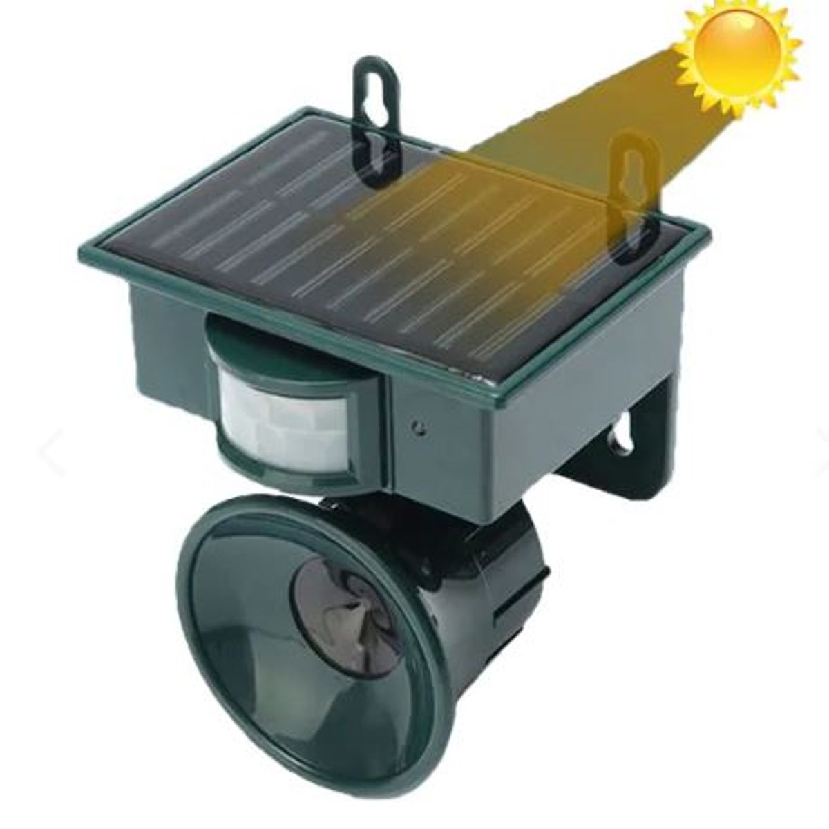 GENERICO - Repelente Solar Plagas Bocina Palomas Top ventas 2026