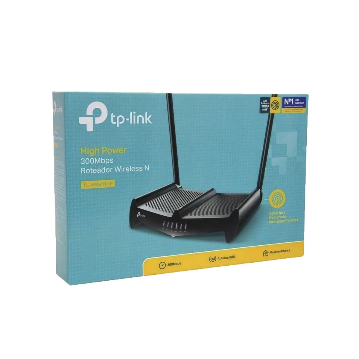 TP LINK - Router Tp-Link TL-WR841HP Wi-Fi 4 N300 Amplimax Rompe Muros