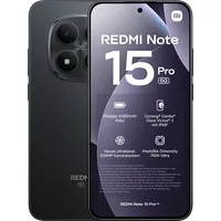 Redmi Note 15 Pro 5G 8gb Ram 256gb Rom 200mpx 4k Resistente agua IP68 Camara AI Dimm Negro.