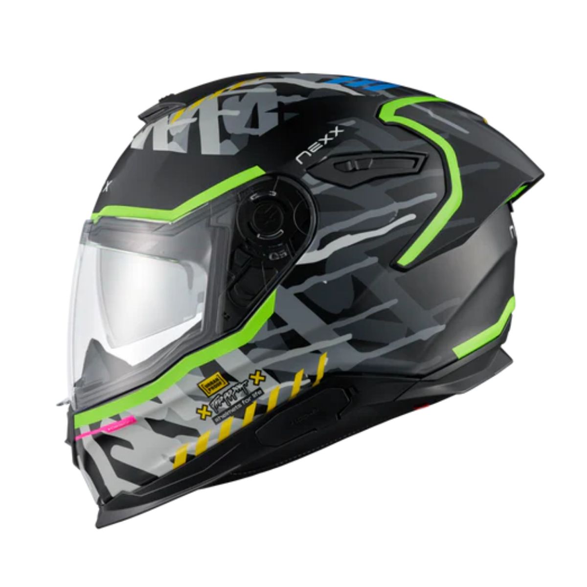 NEXX - Casco para moto Nexx Y100R URBANGRAM BLACK_.