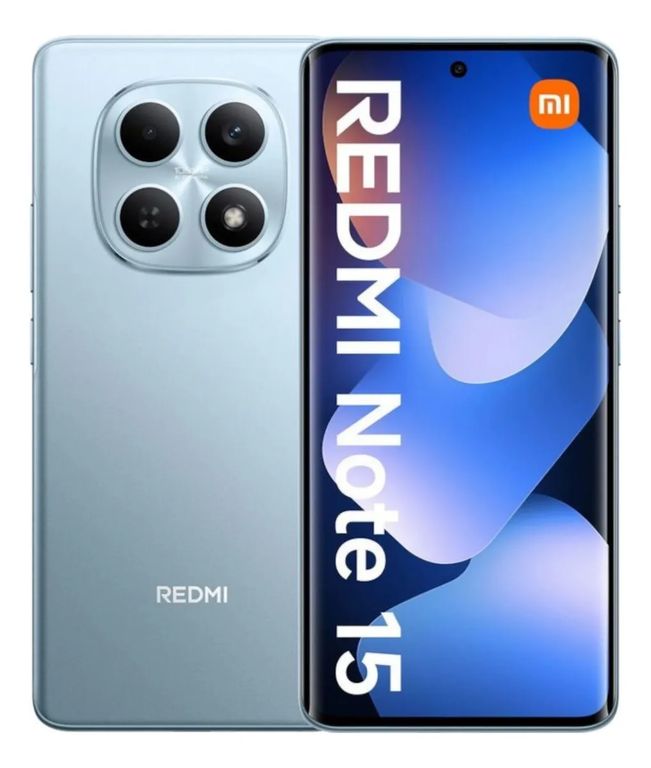 Redmi Note 15 Glacier Blue 8GB RAM+ 256GB Memoria Azul-Nuevo