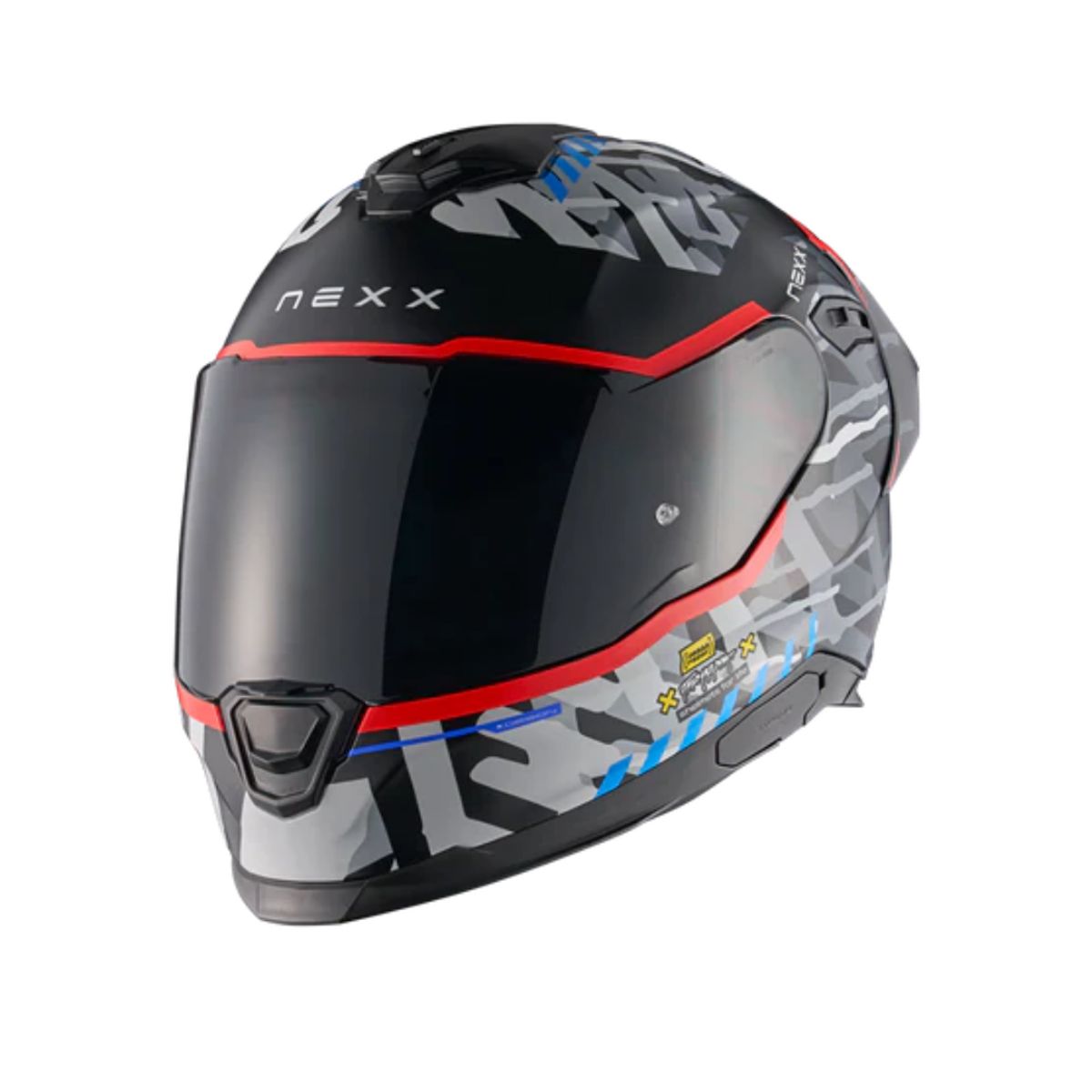NEXX - Casco para moto Nexx Y100R URBANGRAM BLACKRED_.