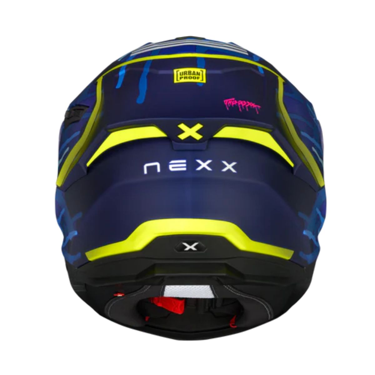  - Casco para moto Nexx Y100R URBANGRAM INDIGO BLU