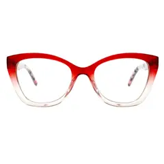 ACHIK - Lentes de Lectura para mujer opticos presbicia Scarlet Cat Eye con filtro de pantallas