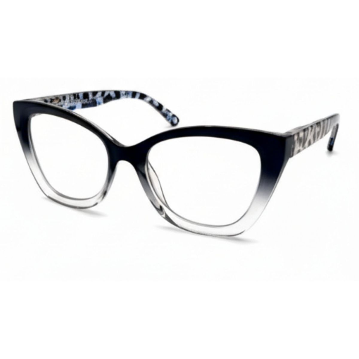 ACHIK - Lentes de Lectura para mujer opticos presbicia Achik Scarlet Negro Cat Eye con filtro de pantallas