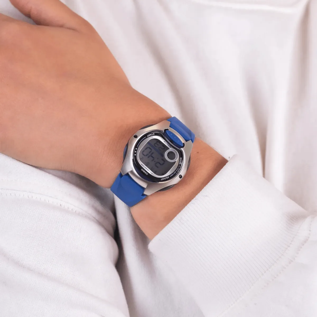 CASIO - RELOJ CASIO LW-200-2AVDF PLATEADO AZUL