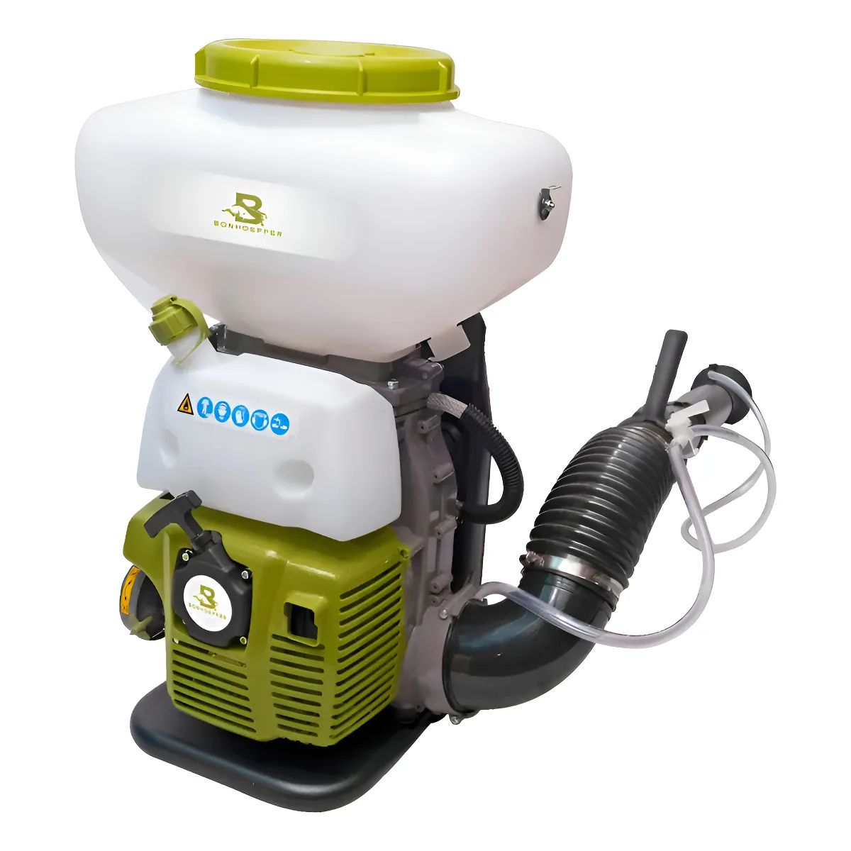 BONHOEFFER - Motofumigadora Pulverizadora Líquidos/Polvo de 20 litros 82 cc 5.5 Hp