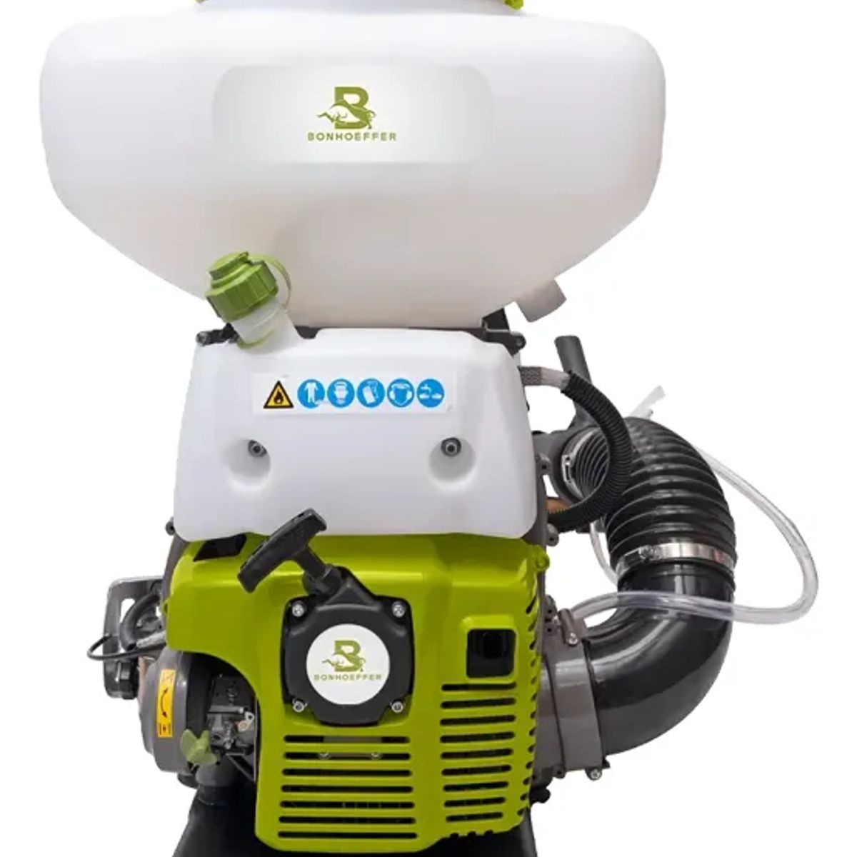 BONHOEFFER - Motofumigadora Pulverizadora Líquidos/Polvo de 20 litros 82 cc 5.5 Hp