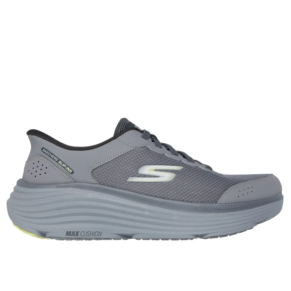 SKECHERS - Zapatillas Hombre Slip-ins Max-C E-Cardova Gris Skechers