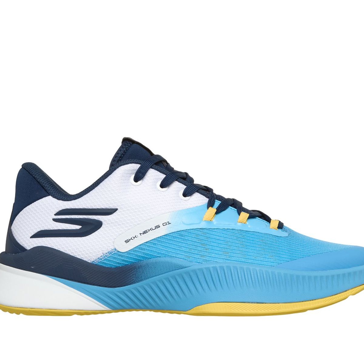 SKECHERS - Zapatillas Hombre Skx Nexus Blanco celeste Skechers