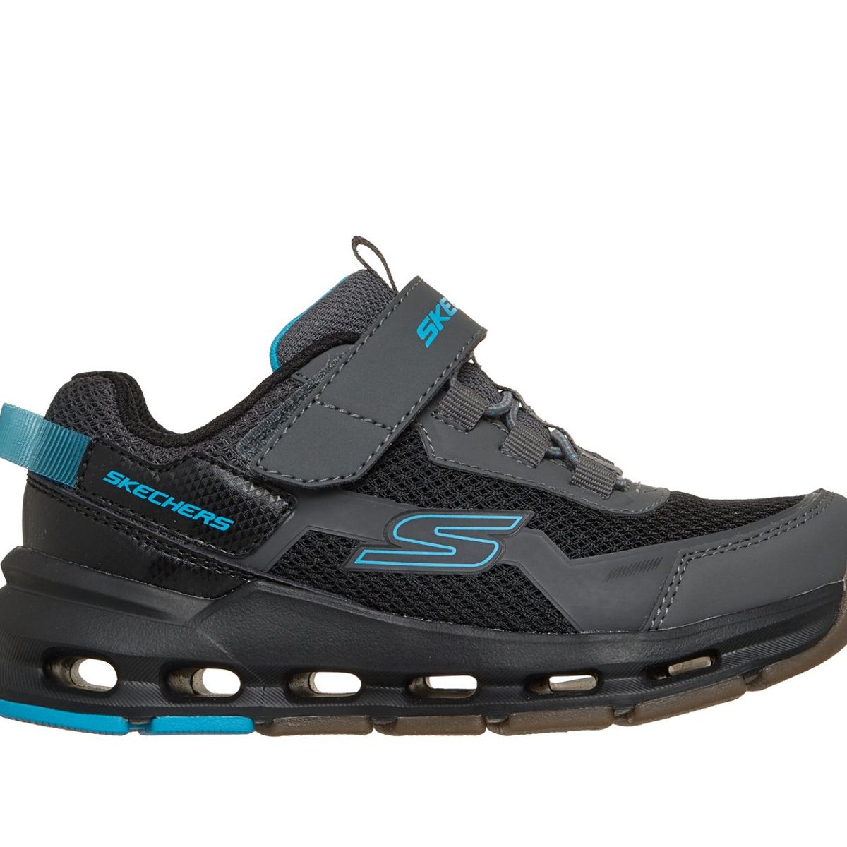 SKECHERS - Zapatillas Niño Glide-Step Plus Flux-Blast Gris Skechers