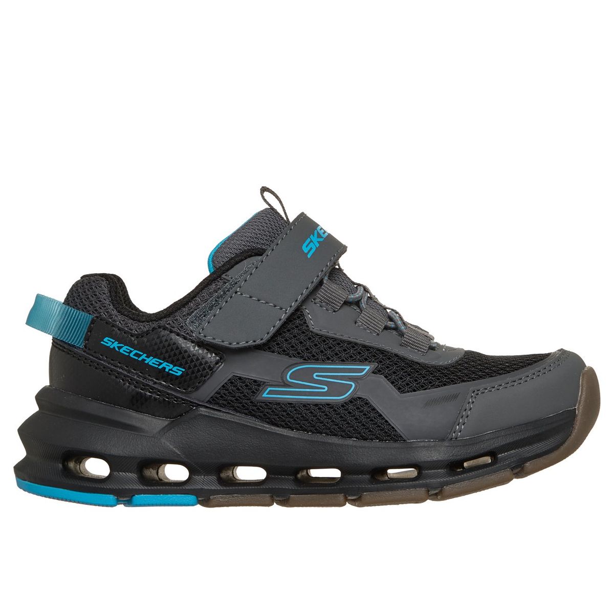 SKECHERS - Zapatillas Niño Glide-Step Plus Flux-Blast Gris Skechers