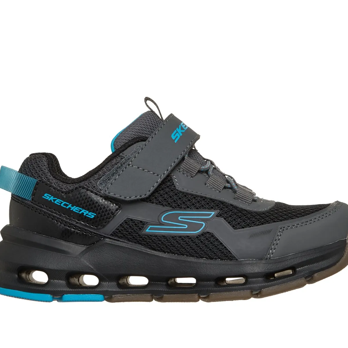 SKECHERS - Zapatillas Niño Glide-Step Plus Flux-Blast Gris Skechers