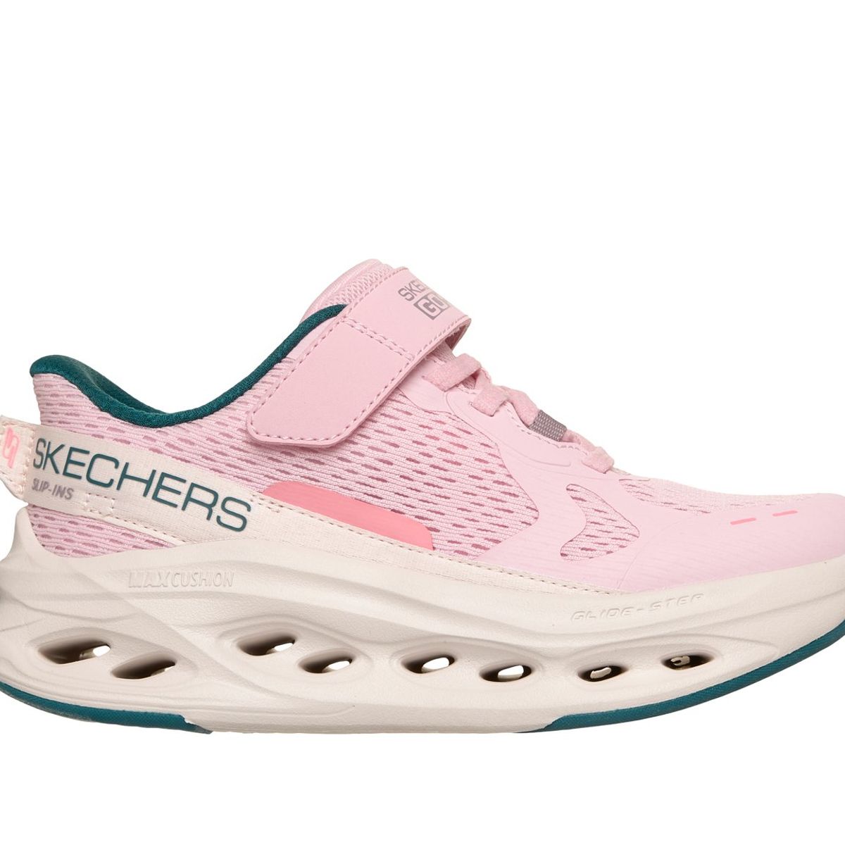 SKECHERS - Zapatillas Niña MCush Glide-Step Slip-ins Rosado Skechers