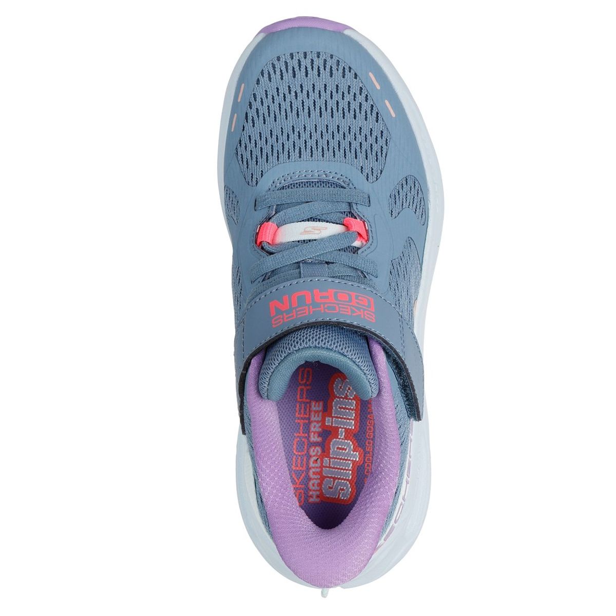 SKECHERS - Zapatillas Niña MCush Glide-Step Slip-ins Celeste Skechers