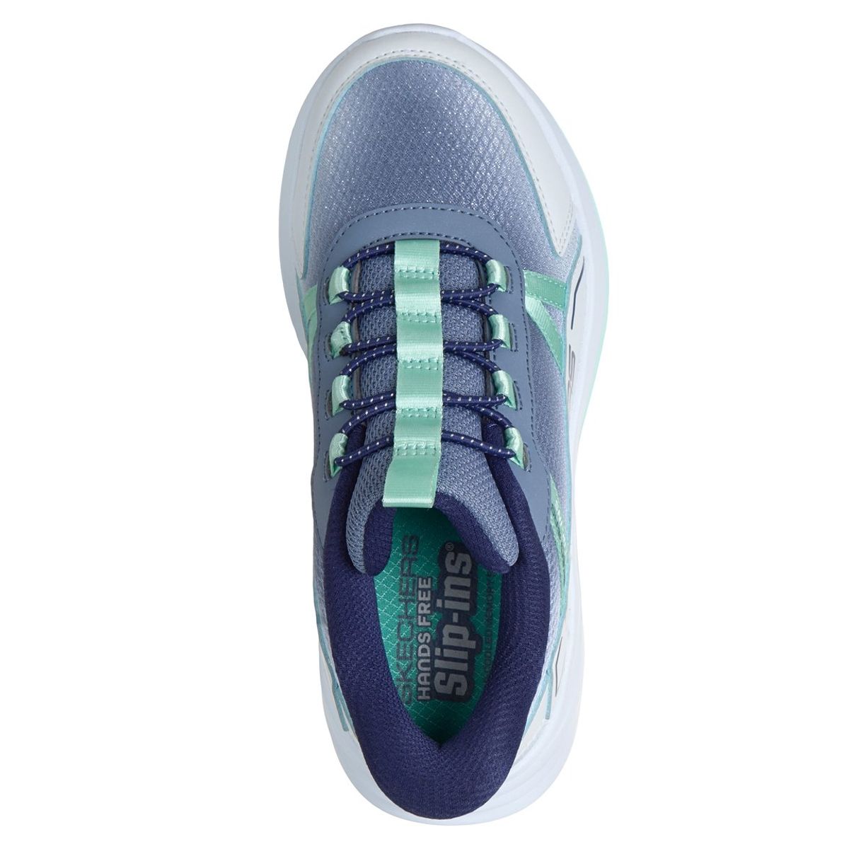SKECHERS - Zapatillas Niña Wave 92 Slip-ins Celeste Skechers