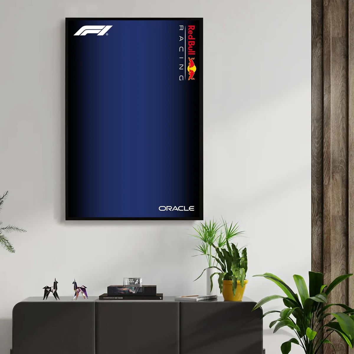 GENERICO - Cuadro Histórico Red Bull F1 Para Pared