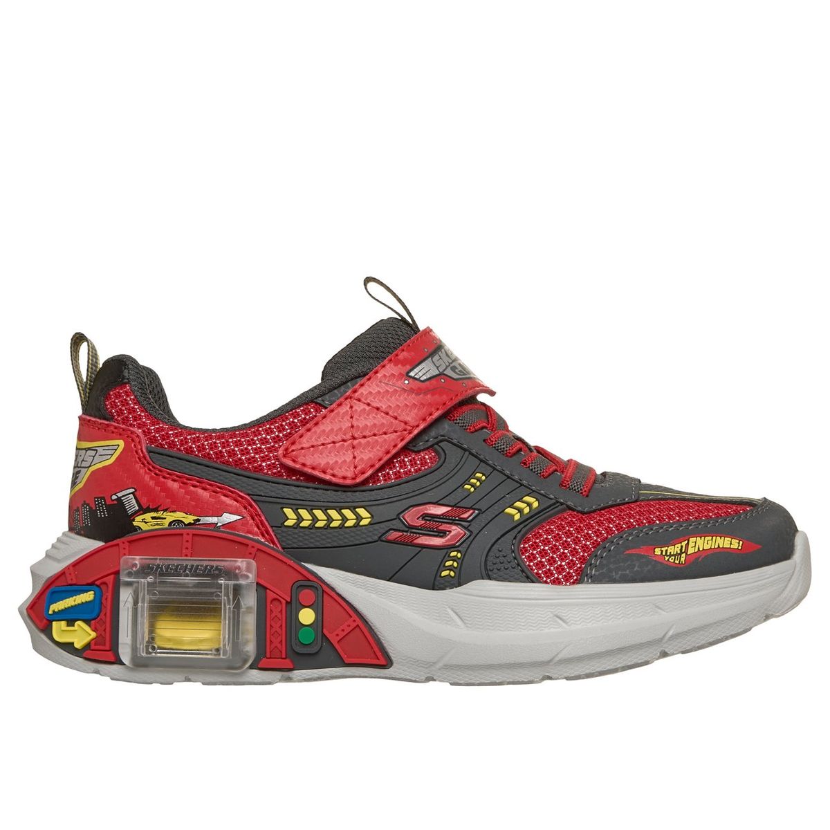 SKECHERS - Zapatillas Niño Garage Rojo Skechers
