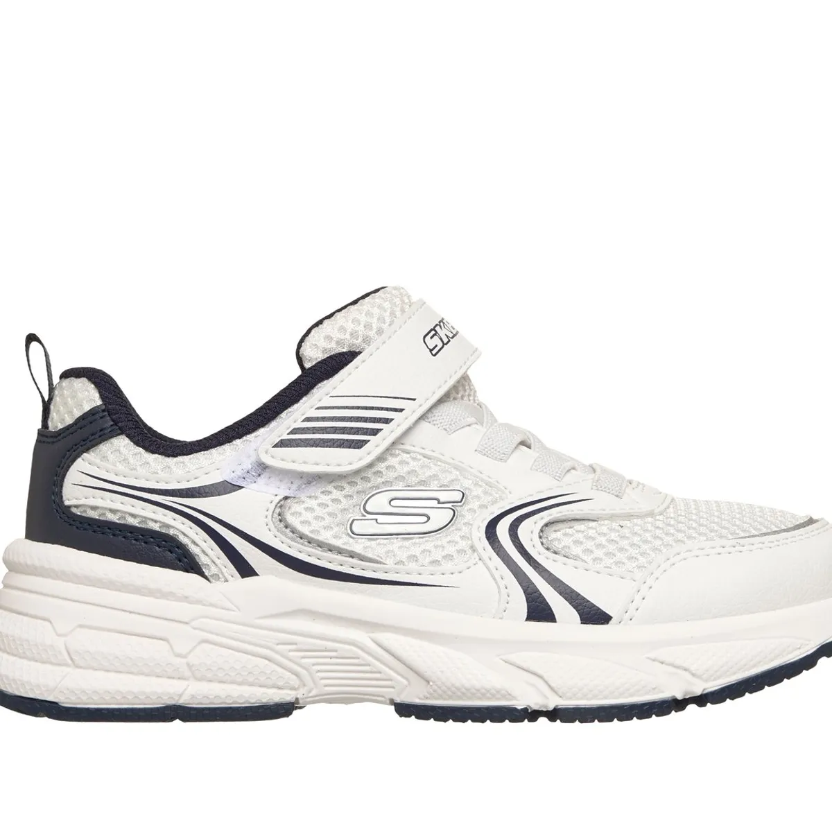 SKECHERS - Zapatillas Niño Retro-Graph Blanco Skechers