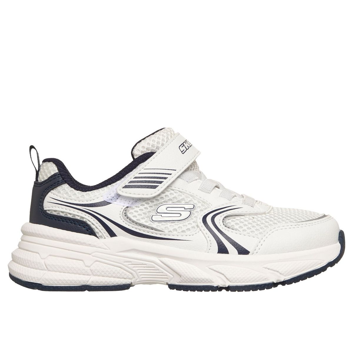 SKECHERS - Zapatillas Niño Retro-Graph Blanco Skechers