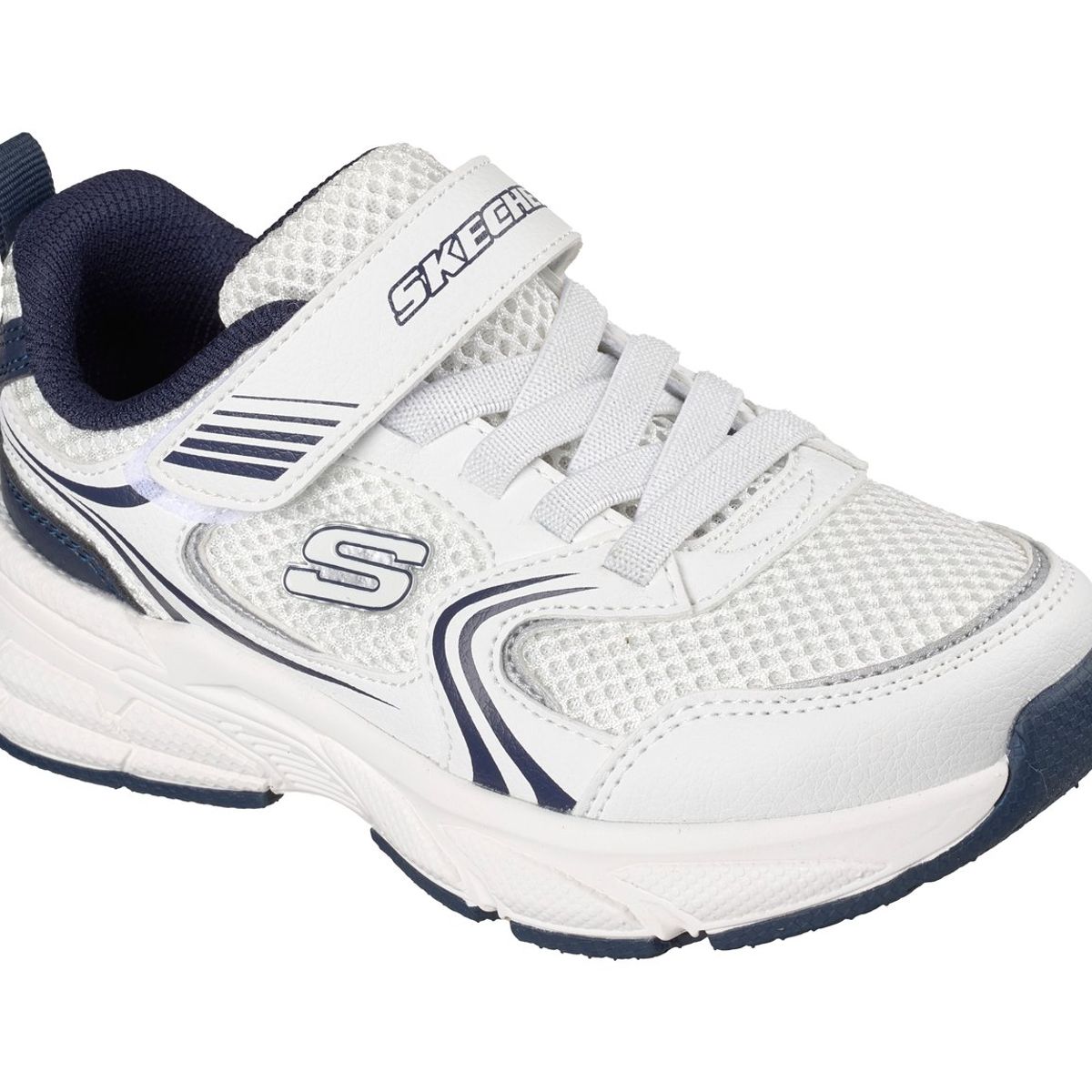 SKECHERS - Zapatillas Niño Retro-Graph Blanco Skechers