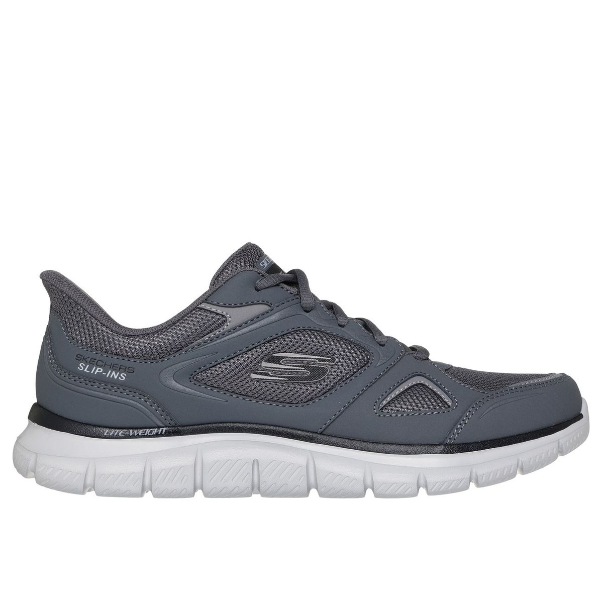 SKECHERS - Zapatillas Hombre Slip-ins Track Ezral Negro Skechers