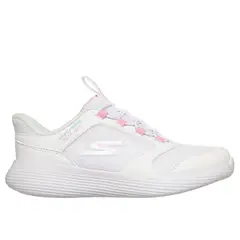 SKECHERS - Zapatillas Niña Slip-ins Go Run400V2 T-Speed Blanco