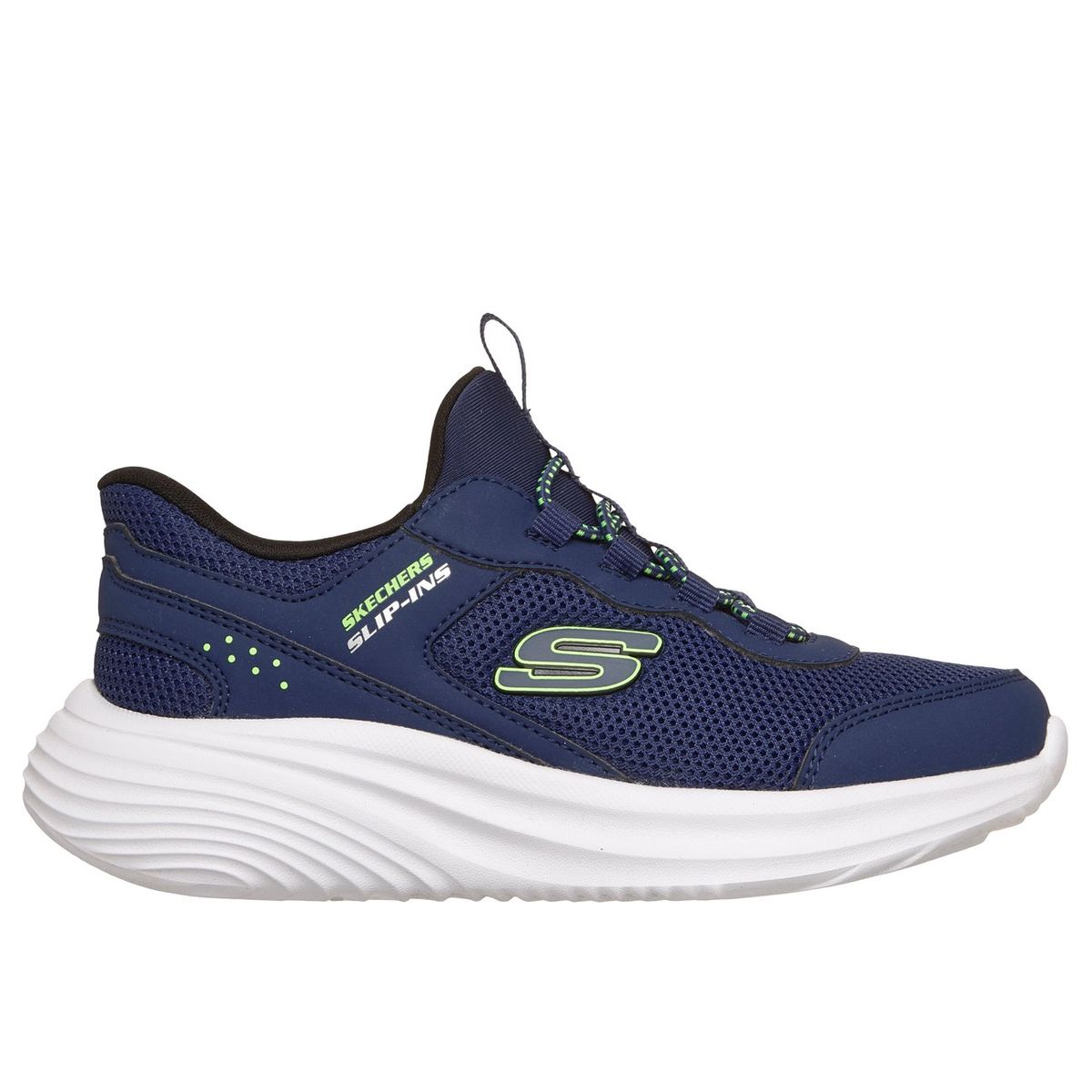 SKECHERS - Zapatillas Niño Slip-ins Bounder Pro Azul Skechers