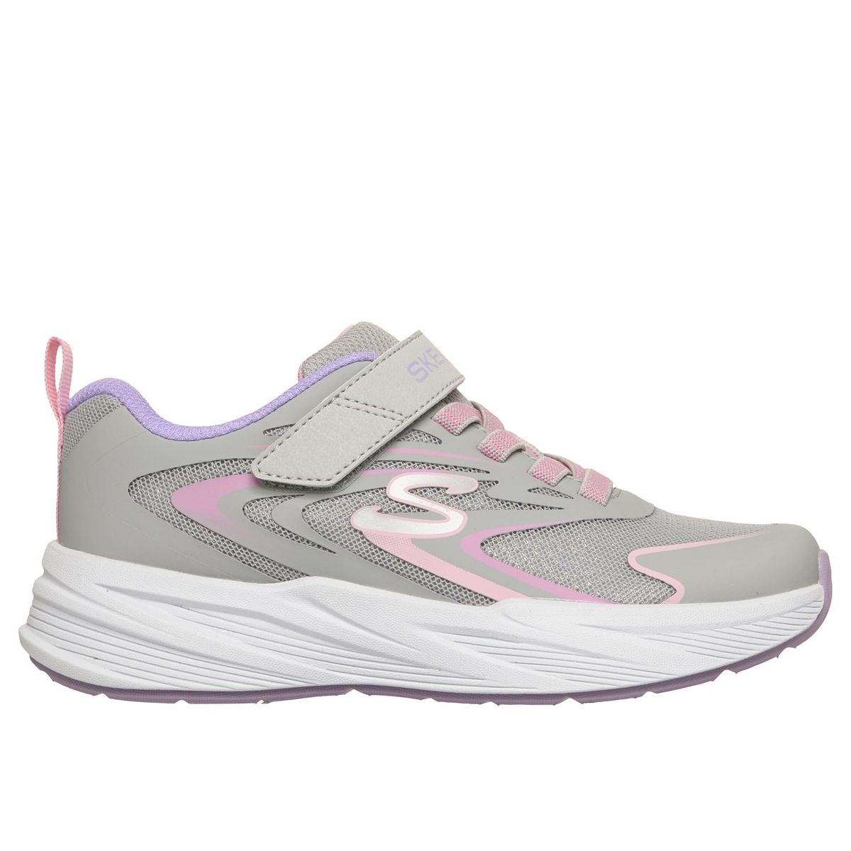 SKECHERS - Zapatillas Niña Microspec Tread Gris Skechers