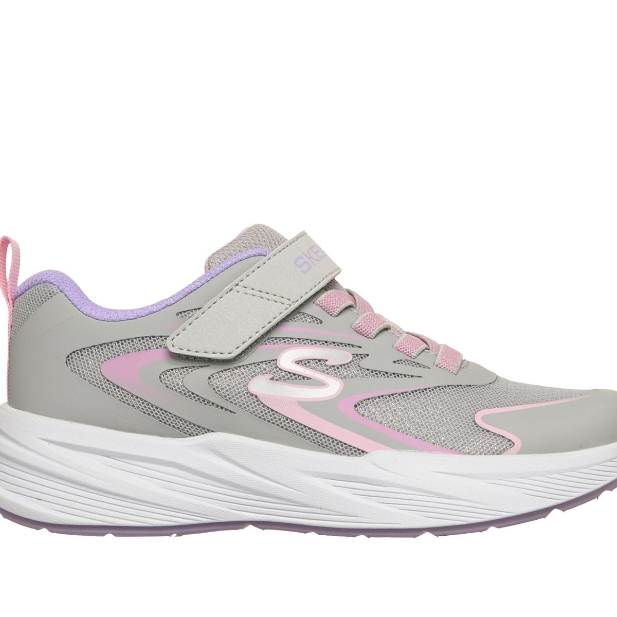 SKECHERS - Zapatillas Niña Microspec Tread Gris Skechers