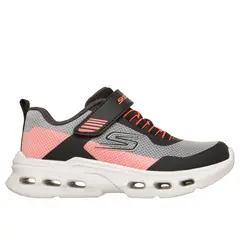 SKECHERS - Zapatillas Niño Glide-Step Aero Zorzox Gris naranjo