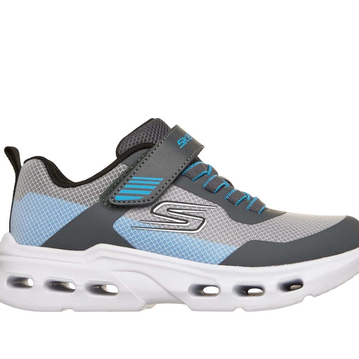 SKECHERS - Zapatillas Niño Glide-Step Aero Zorzox Gris azul Skechers