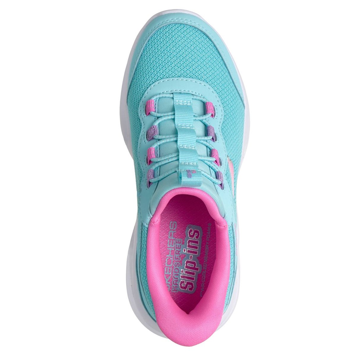 SKECHERS - Zapatillas Niña Slip-ins Sola Glow Celeste Skechers