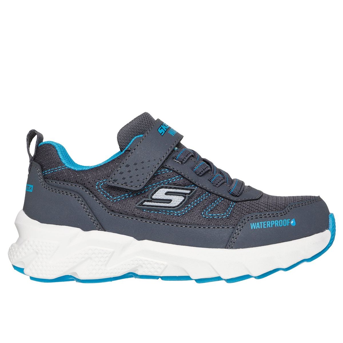 SKECHERS - Zapatillas Niño Elite Sport Tread Aquavek Gris azul Skechers