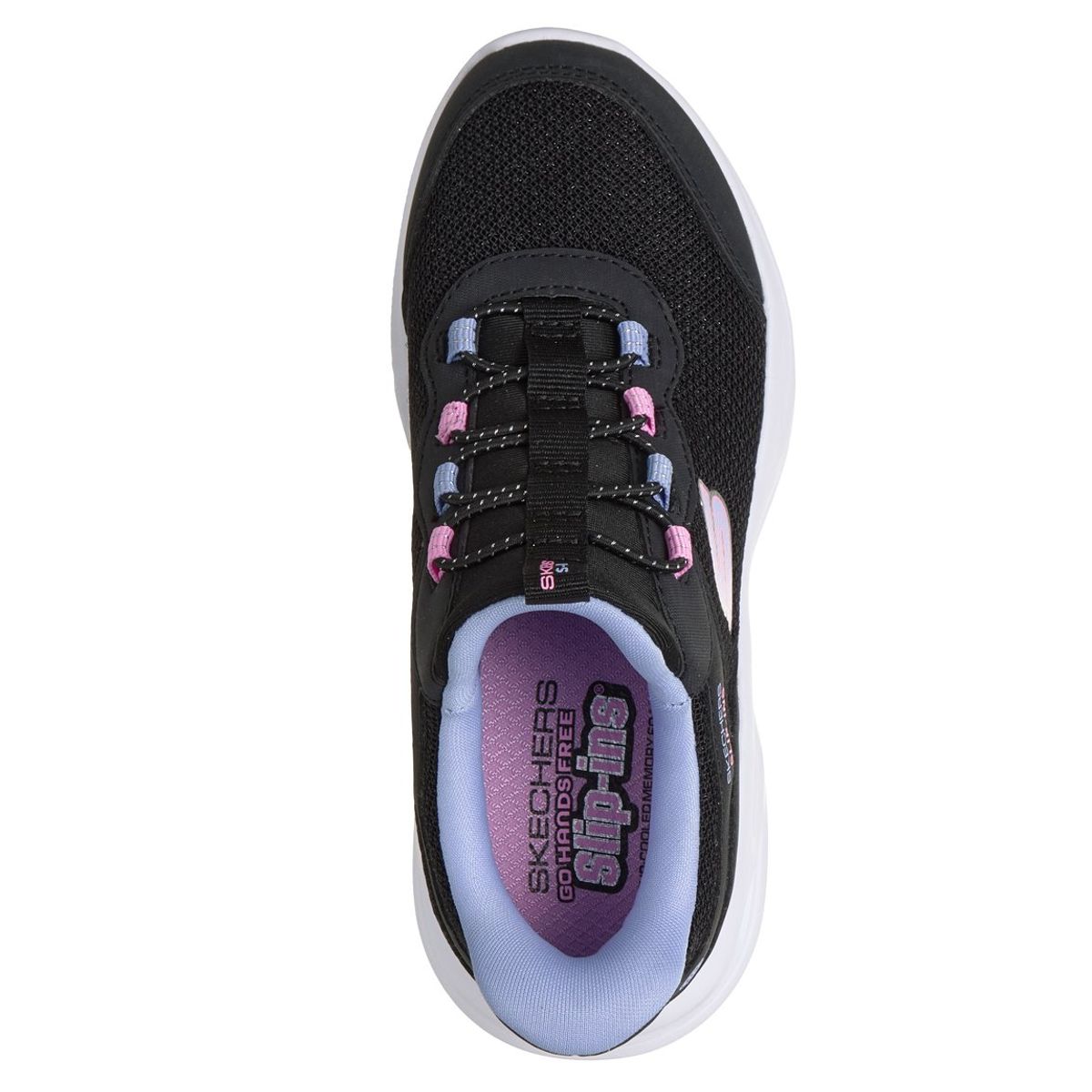 SKECHERS - Zapatillas Niña Slip-ins Sola Glow Negro Skechers