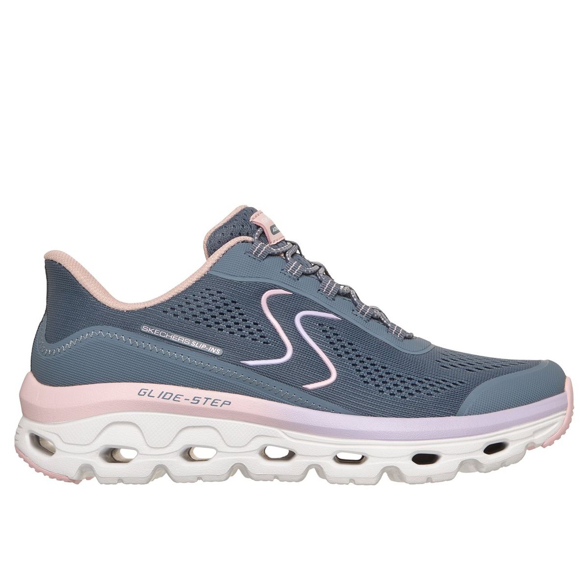 SKECHERS - Zapatillas Mujer Slip-ins Glide-Step Sole Azul Skechers
