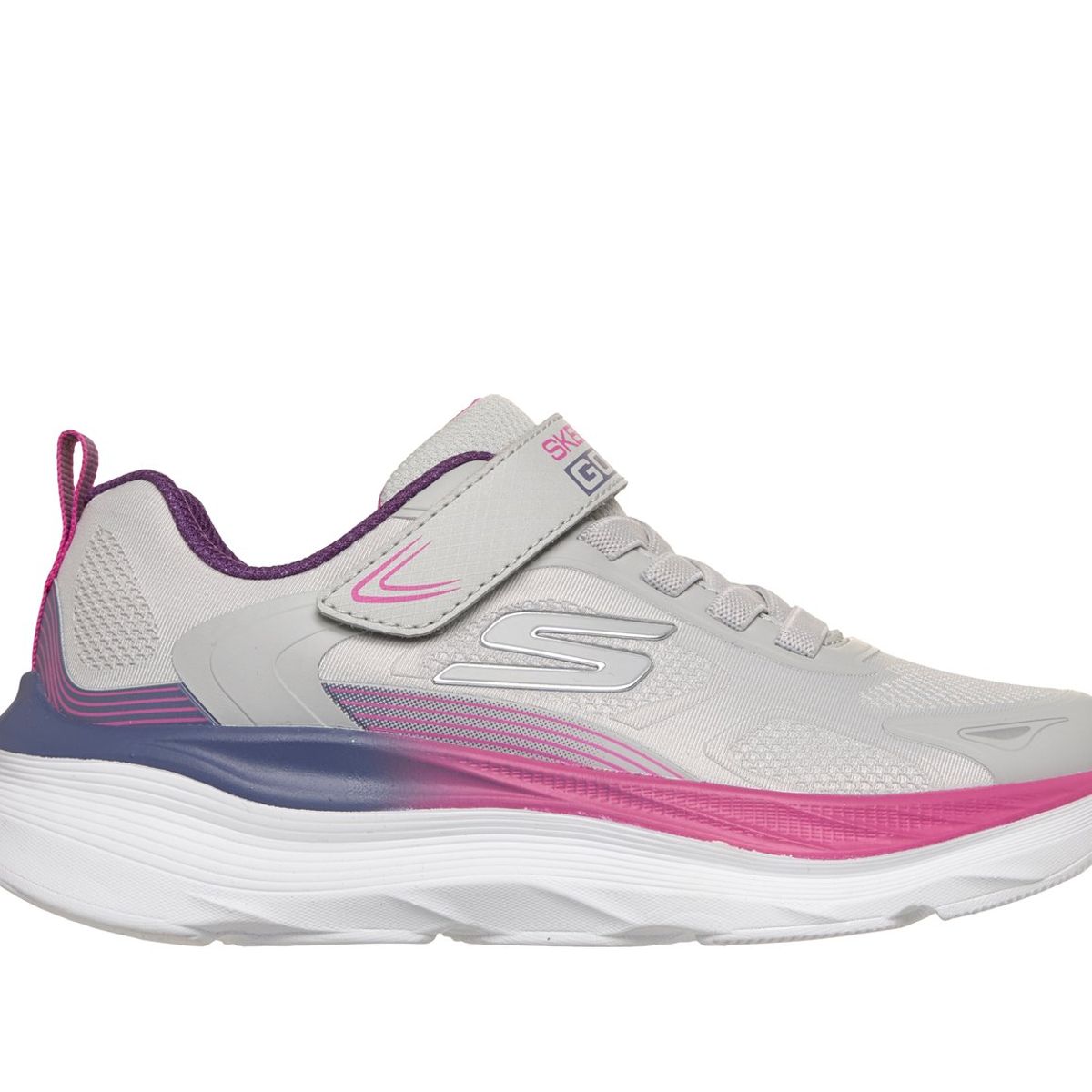 SKECHERS - Zapatillas Niña Max Run Gris Skechers