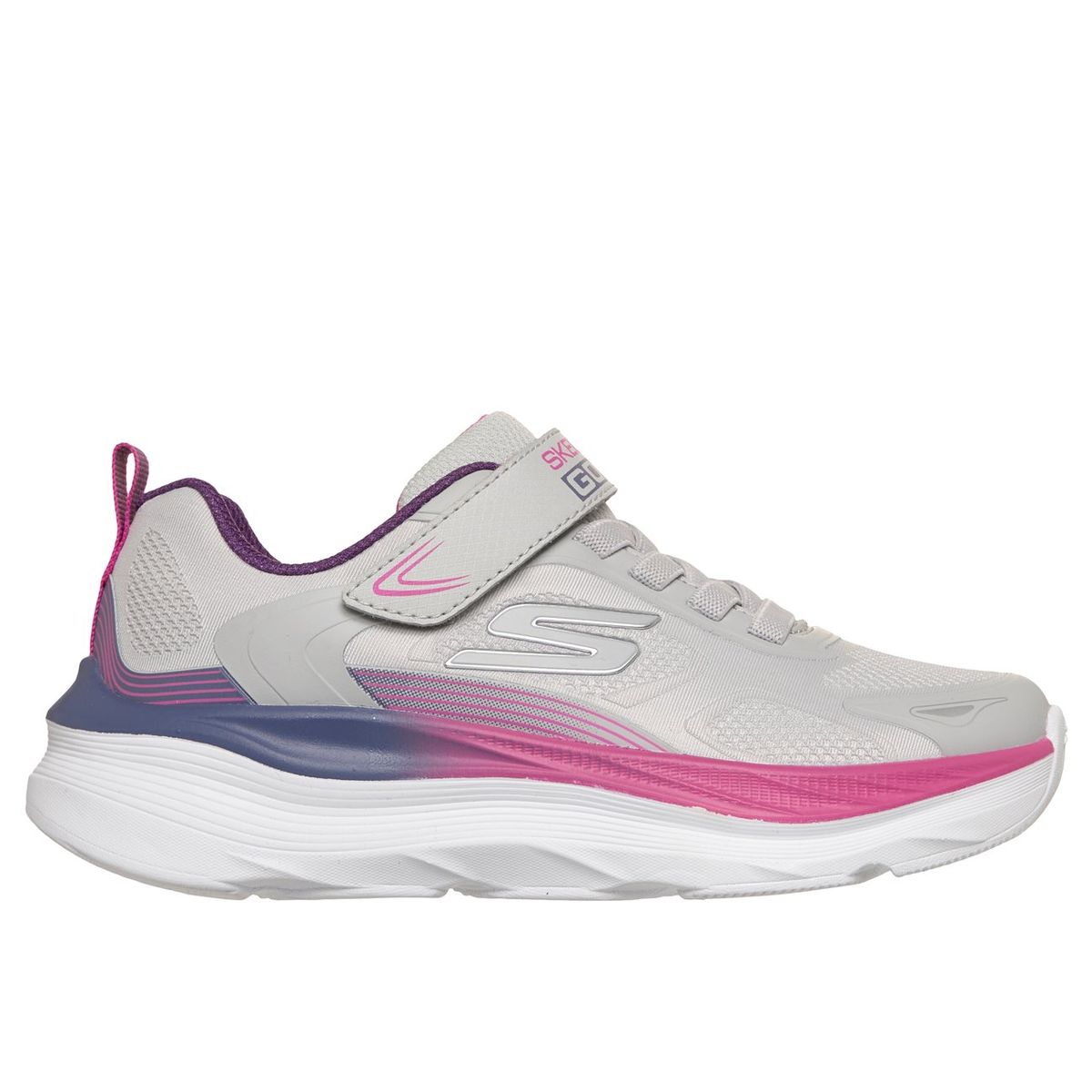 SKECHERS - Zapatillas Niña Max Run Gris Skechers