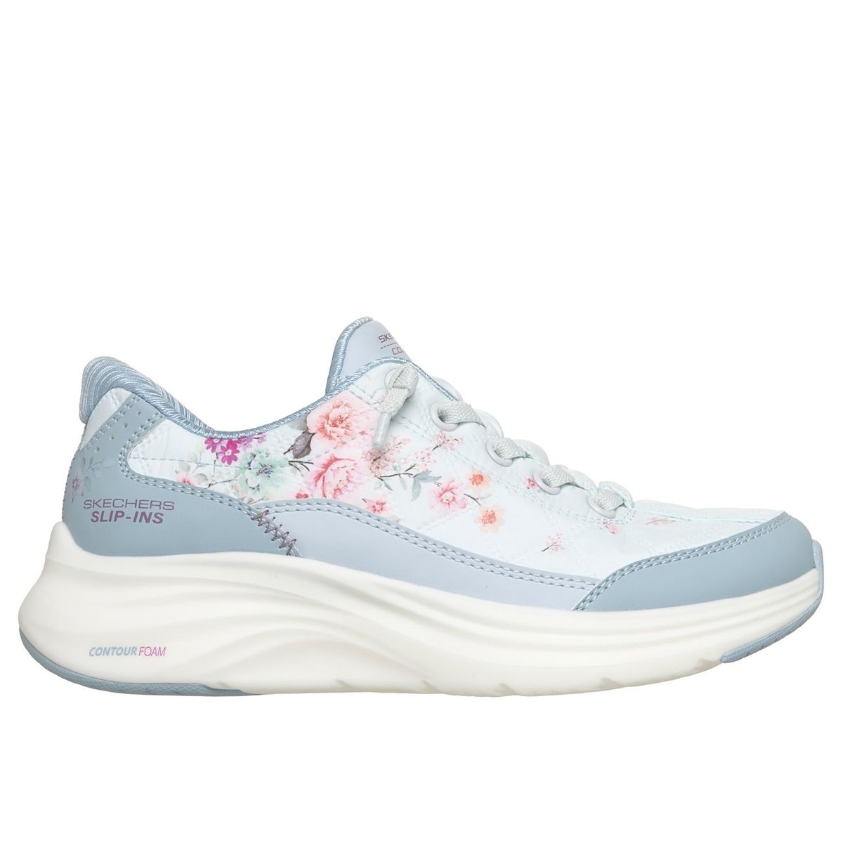 SKECHERS - Zapatillas Niña Slip-ins Contour Foam Azul Skechers