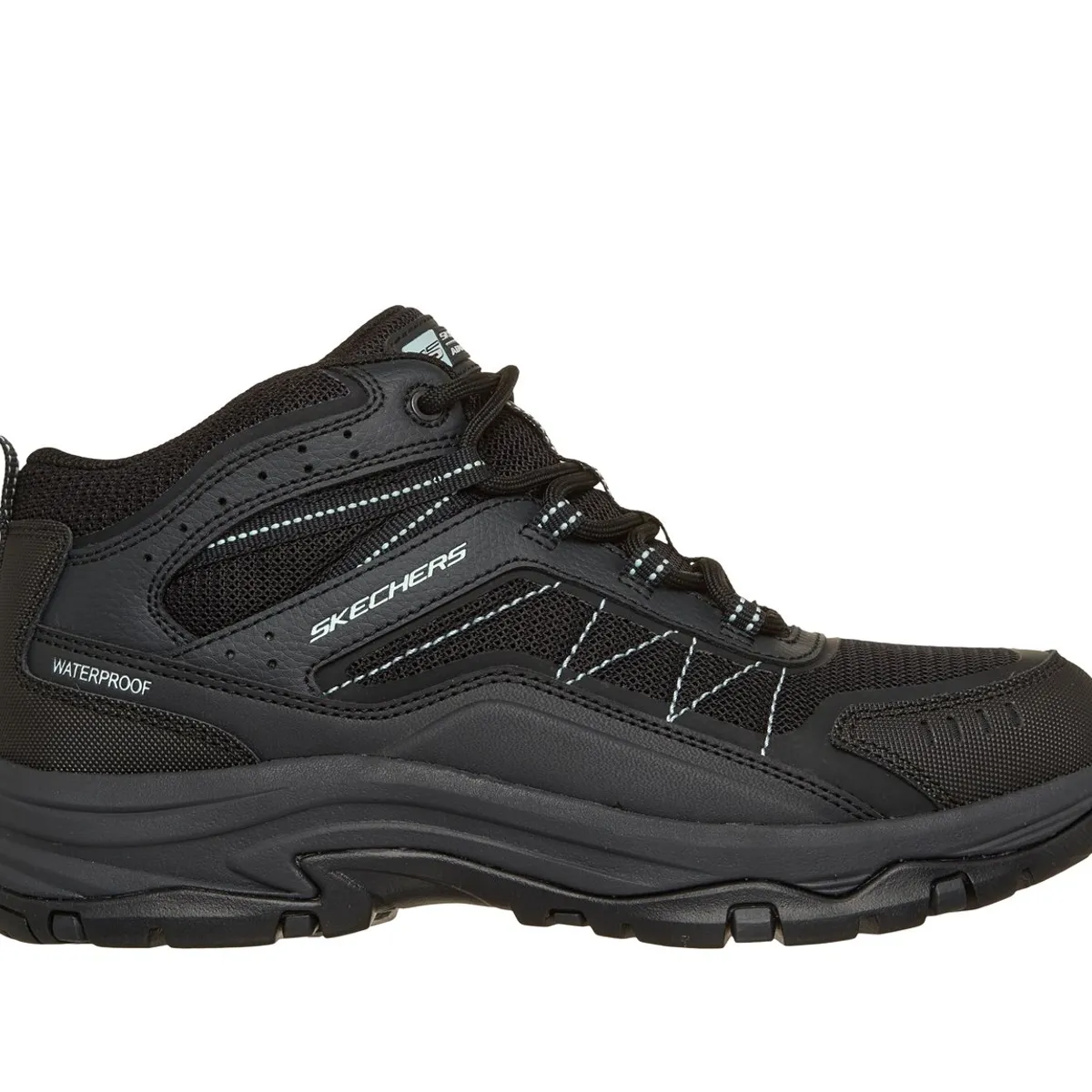 SKECHERS - Zapatillas Mujer Trego Negro Skechers