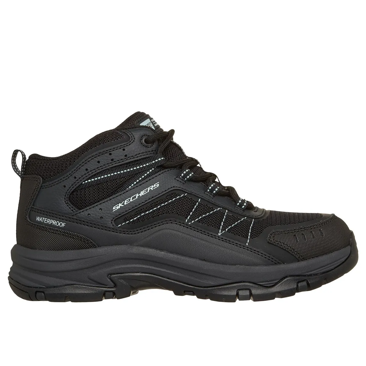 SKECHERS - Zapatillas Mujer Trego Negro Skechers