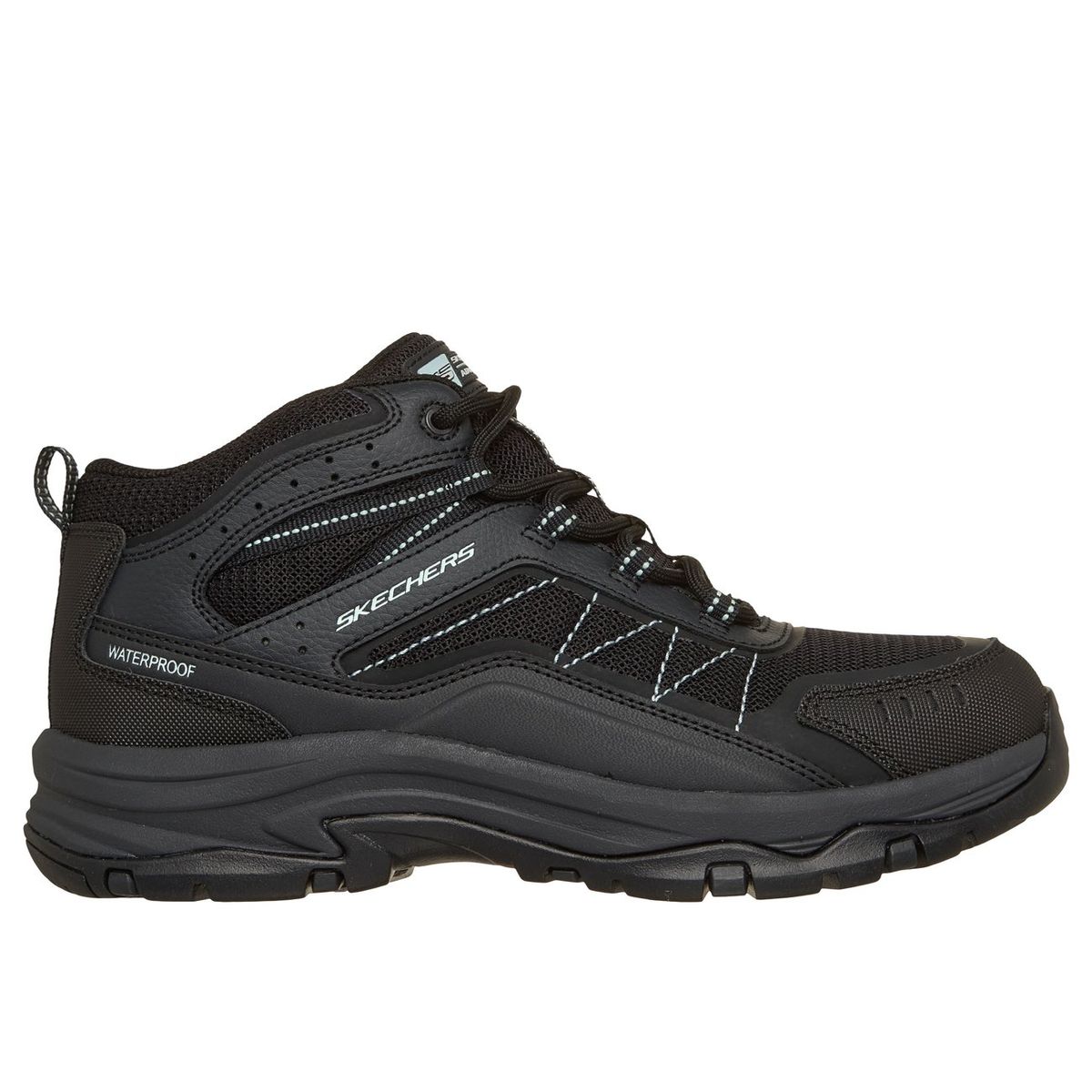 SKECHERS - Zapatillas Mujer Trego Negro Skechers