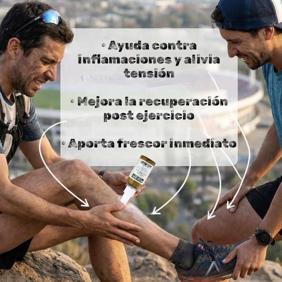 ROMEROL - Loción De Romero Romerol Para Masajes Y Alivio Muscular 100 Ml Natural