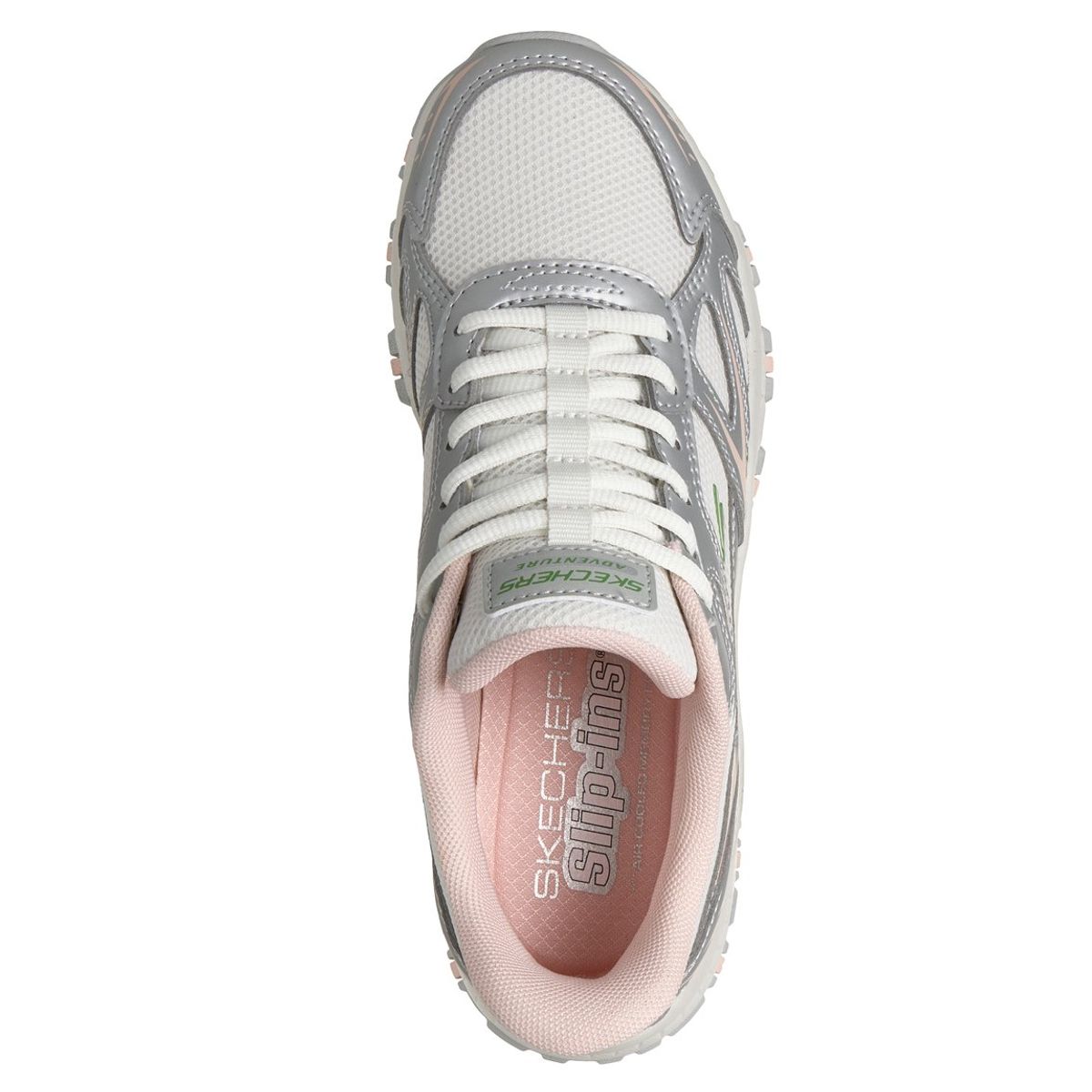 SKECHERS - Zapatillas Mujer Slip-ins Hillcrest Plateado Skechers