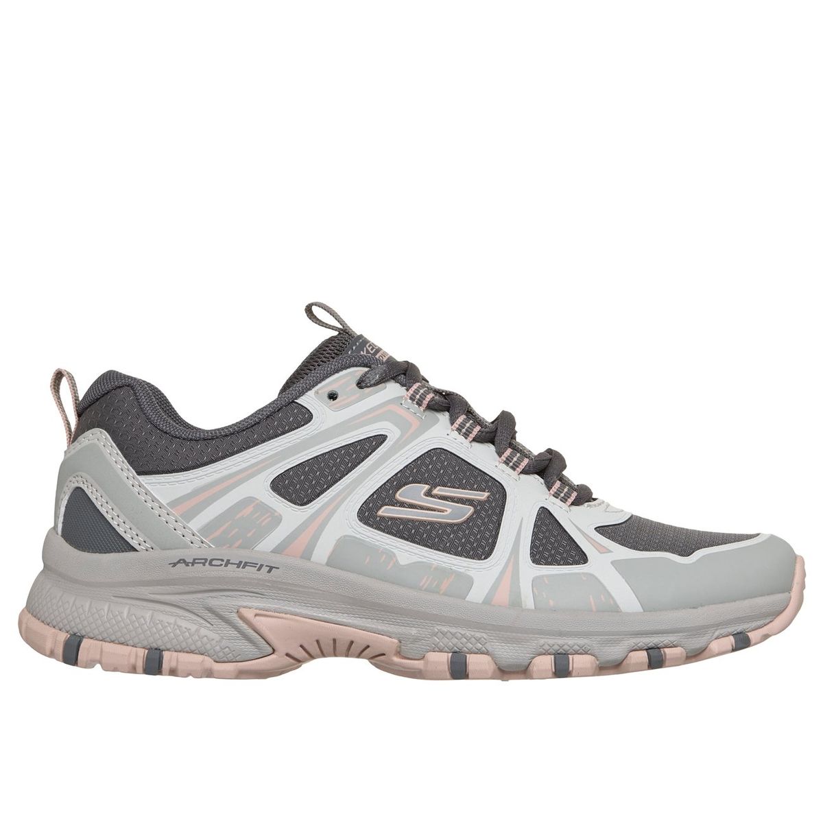 SKECHERS - Zapatillas Mujer Arch Fit Hillcrest Gris Skechers