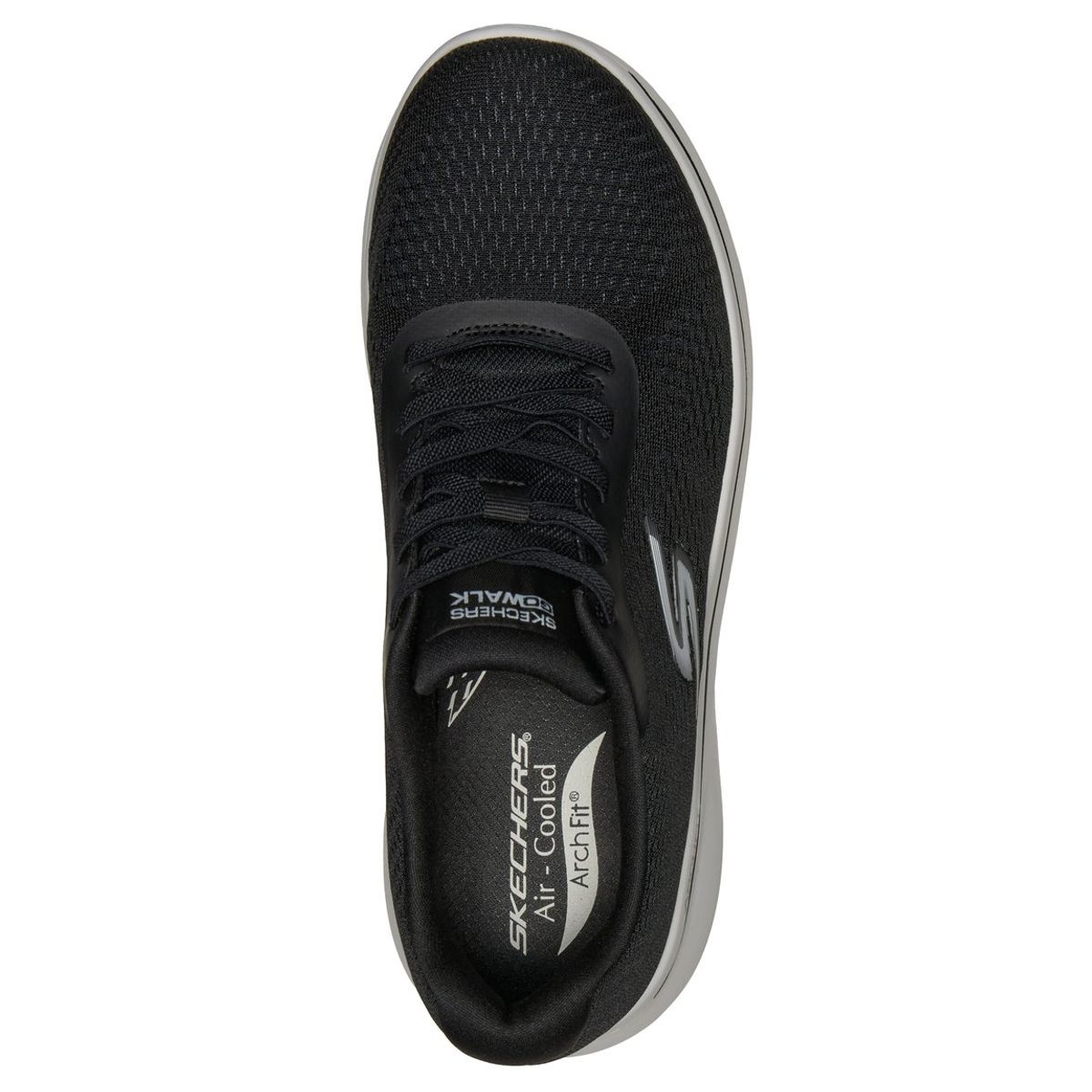 SKECHERS - Zapatillas Hombre Go Walk Arch Fit N-Joy Negro Skechers
