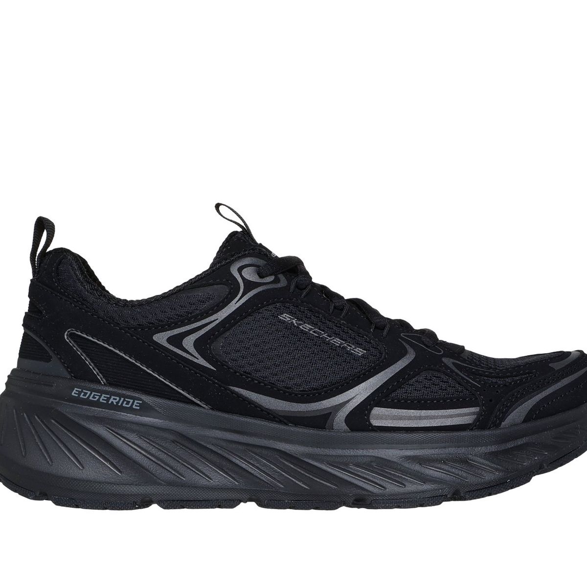 SKECHERS - Zapatillas Mujer Edgeride Silver Eclipse Negro Skechers