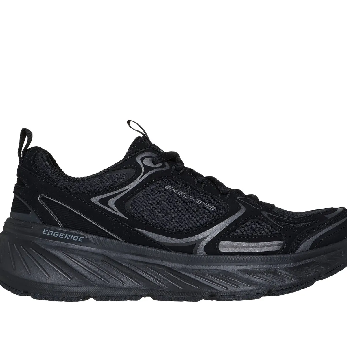 SKECHERS - Zapatillas Mujer Edgeride Silver Eclipse Negro Skechers